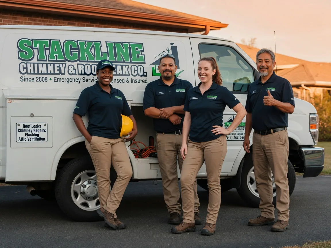 Chimney flashing repair company in Sumerco, WV